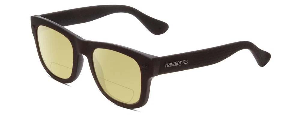 Havaianas PARATY/M 50mm Classic Polarized BI-FOCAL Sunglasses in Black 41 OPTION - Image 4 of 4