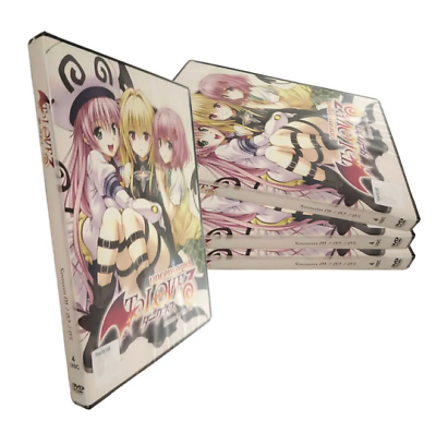 *Uncensored Version* To Love-Ru (Season 1-3) 4 DVD Boxset - English Subtitle