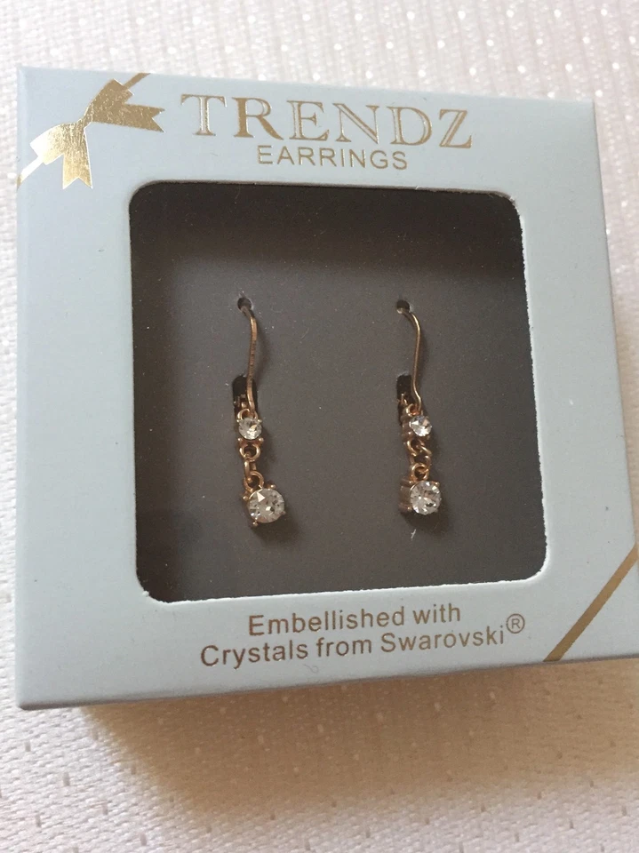 Boucles d'oreillle Swarovski - Photo 1/1