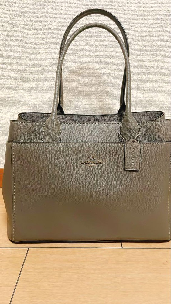 C-1 Coach Gray Tote Bag