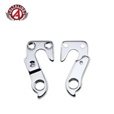 BICYCLE ALLOY REAR DERAILLEUR MESH FRAME HANGER GEAR TAIL HOOK A-HG051 SILVER.