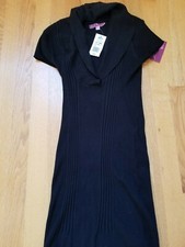 NWT Derek Heart Sweater Dress  Sz L Juniors Short Sleeve