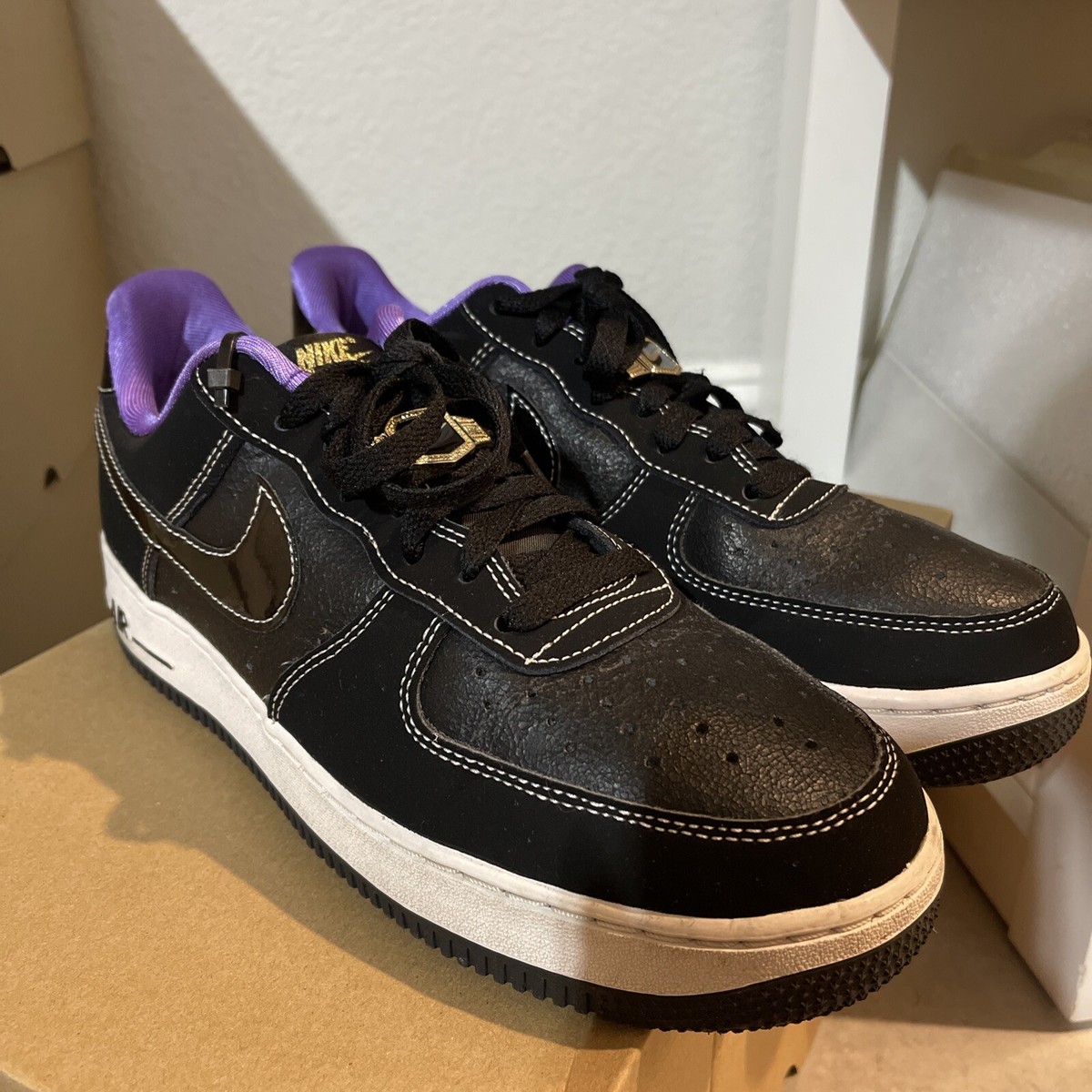 air force 1 lv8 emb purple
