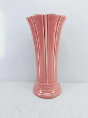 VASE peony pink HOMER LAUGHLIN FIESTA 9 5/8" MEDIUM NEW