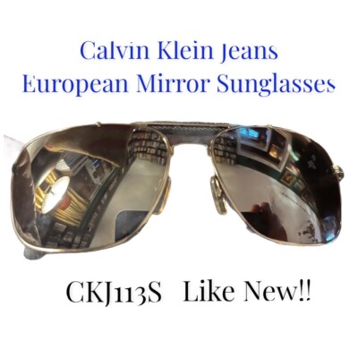 Calvin Klein Jeans Mirrored Sunglasses (CKJ-115) Great  display picture 1