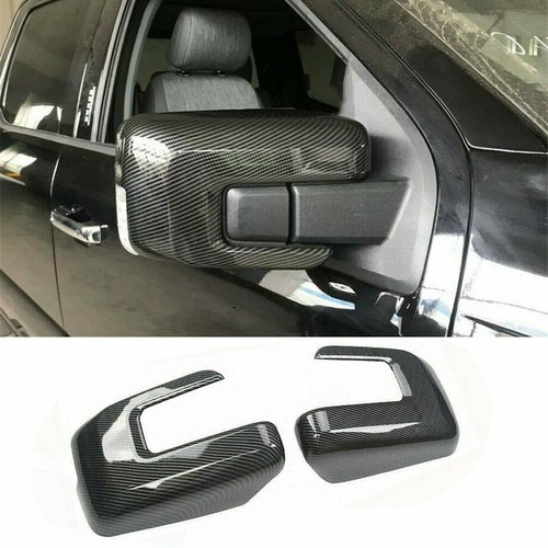 2x Carbon Fber Vnyl decal Rear Door Wndow C Pllar cover For Ka K5