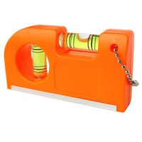 Wasserwaage 8,5Cm Midi Pro Mit Magnet Clip Halterung Zweiachsig Mini Waage