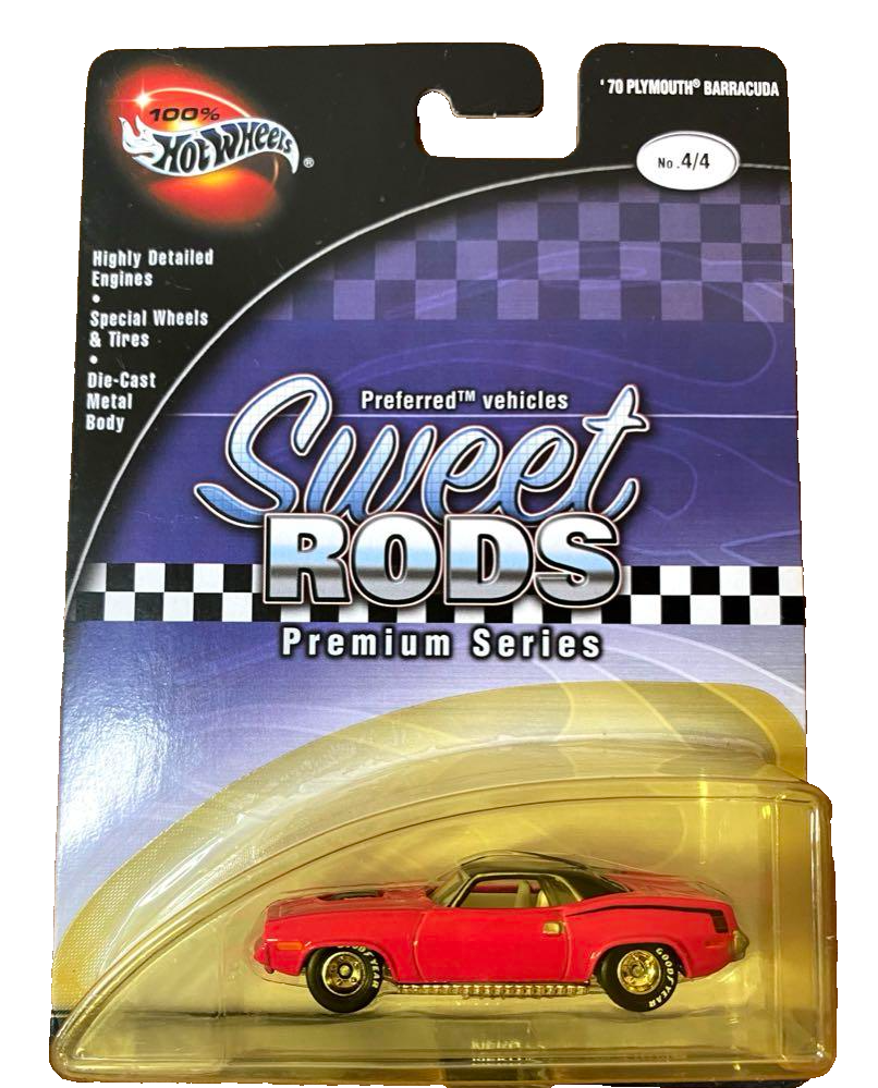 Hot Wheels 100 Collectors Book #4 Plymouth Barracuda Premium