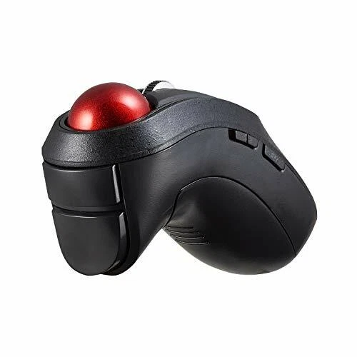ELECOM Track Ball Mouse Handy Type Relacon with Media Control Button M-RT1BRXBK - Image 3 of 4