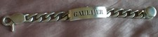 Montre gourmette Jean Paul GAULTIER grosse maille en argent massif sterling 925