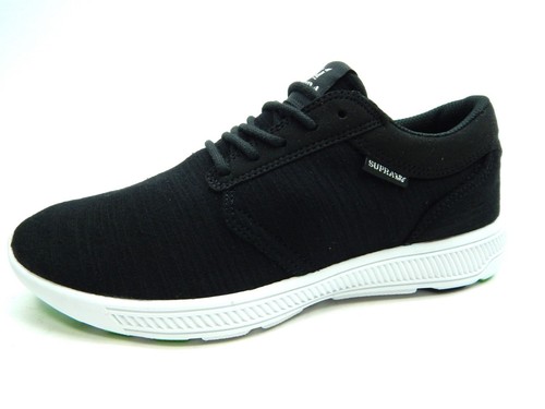 SUPRA WOMEN'S HAMMER RUN BLACK WHITE 98038-002 SHOES SIZE 10 - Picture 5 of 8