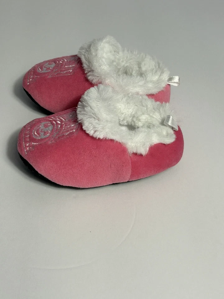 Zapatillas rosas para bebé niña Ohio State University Buckeyes NCAA, talla L Foto 2 de 4