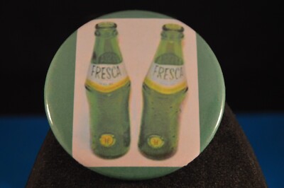 FRESCA Lot of 3 BUTTONS Discontinued DEAD old retired SODA pinback pin badge NEW