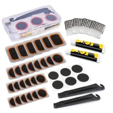 -Tire Repair Kit Bike Flat Tire Repair Kit Inner Tire Patches Glue Tool Sets