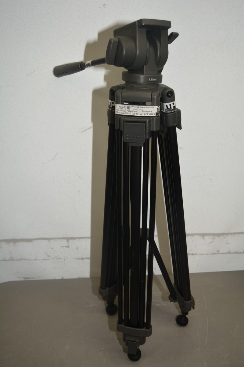 Libec TH-650DV 2-Stage Aluminum Tripod & Video Pan Head (No Head