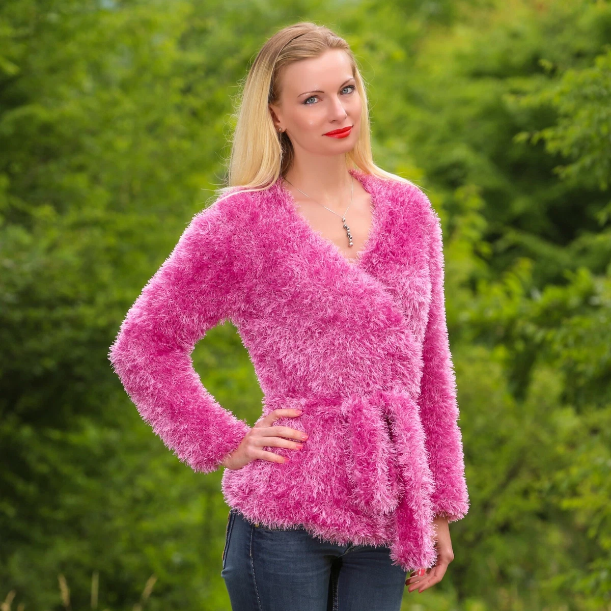 Soft wrap shop cardigan