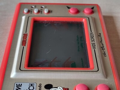 NINTENDO GAME & WATCH : MICKEY MOUSE ( MC-25 ) WIDESCREEN 1981