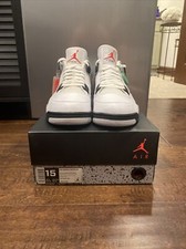 Size 15 - Jordan 4 Retro OG White Cement 2016