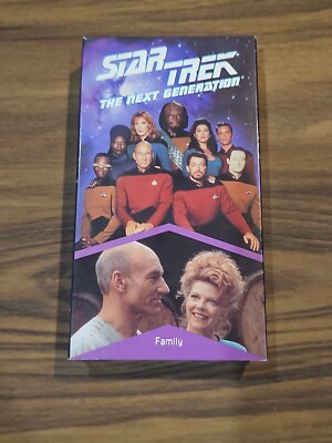 Star Trek: The Next Generation: Family (1996, VHS)