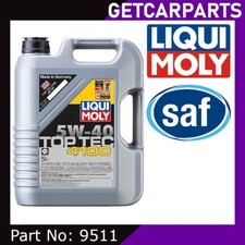 Liqui Moly 5W40 Top Tec 4100 Fully Synthetic Engine Oil C3 5 Litre - 9511