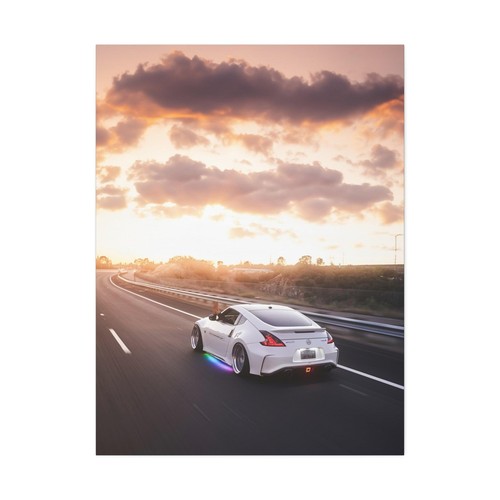 Nissan 370z High Resolution Museum Quality Vertical Canvas Print #041 - Picture 2 of 10