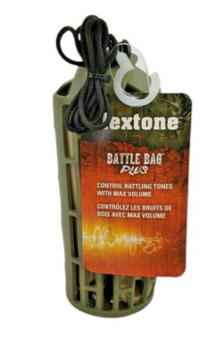 Flextone Battle Bag Plus Rattling Bag Deer Hunting Mock Fight FLXDR062W Buck Doe