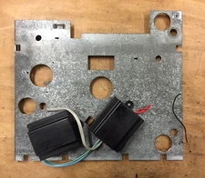 RARE VINTAGE SUPPORT PLATE WITH TRAFO & VOLTAGE SELECTOR BOARD FOR TD 126 MK I