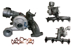 Turbolader Seat Ibiza Skoda Roomster VW Polo 1.9TDI 54399880019 74Kw AXR Motor