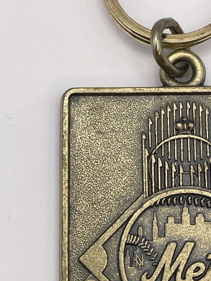 1986 New York Mets World Series Baseball Champion Sony Metal Keychain - Image 2 of 4