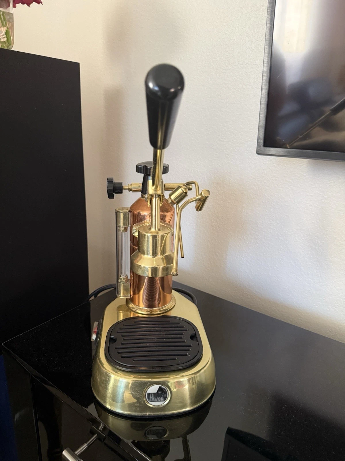 La Pavoni Europiccola Brass Copper Manual Espresso Machine w/ Portafilter
Opens in a new window or t