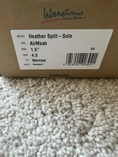 International Dance Shoes: Heather Split-Sole AirMesh With 1.5” Heel