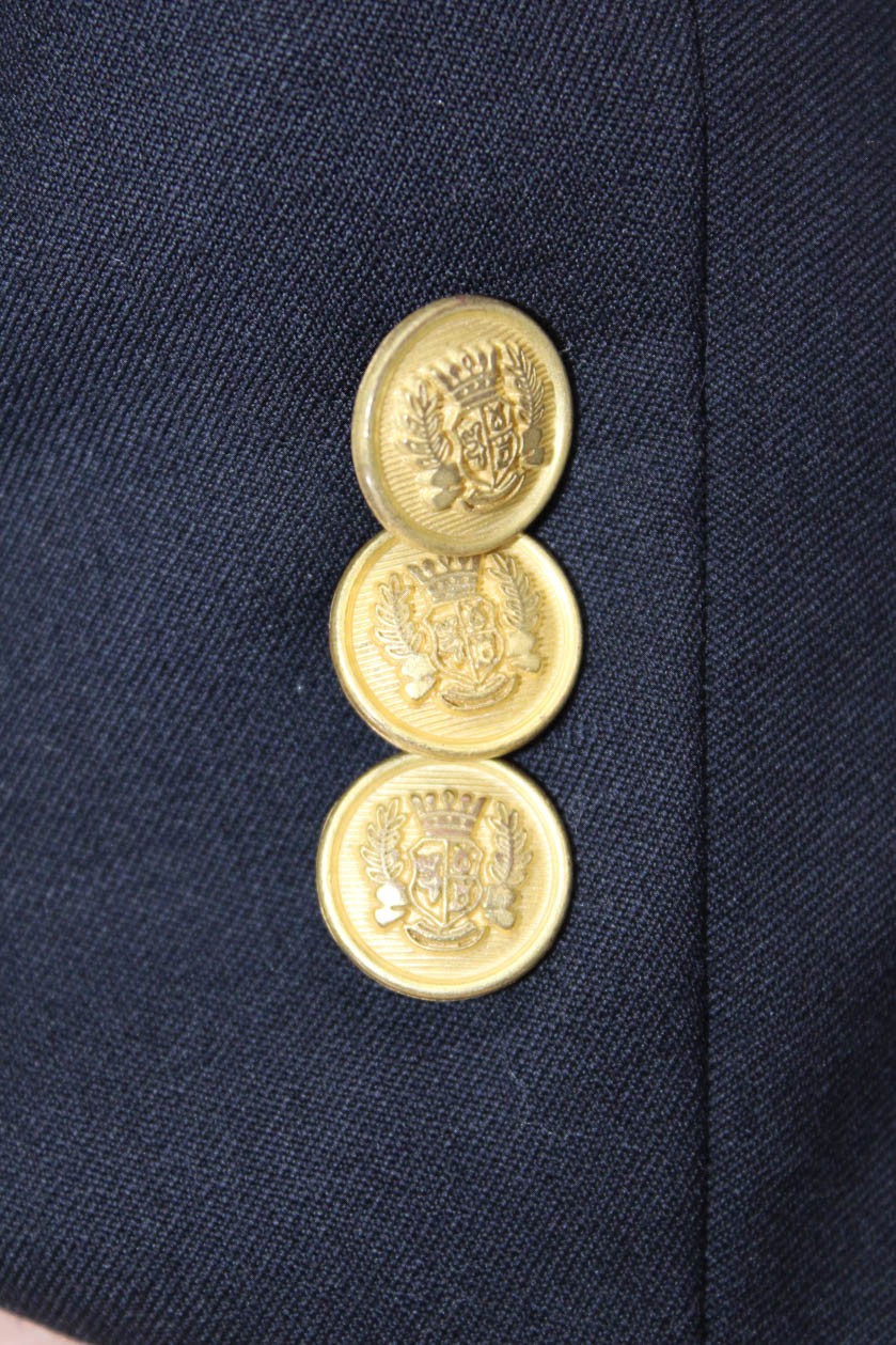 Michael Kors Childrens Boys Blazer Jacket Navy Blue Wool Size 18 Regular thumbnail 4