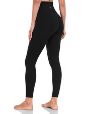 Yoga Pro 7/8 Leggings, High Waisted Soft Pants Buttery Workout Leggings Athle...
