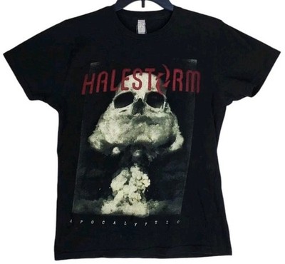 Halestorm Band Shirt Apocalyptic Concert Tour 2012 Men S Black Lizzy Hale Rare