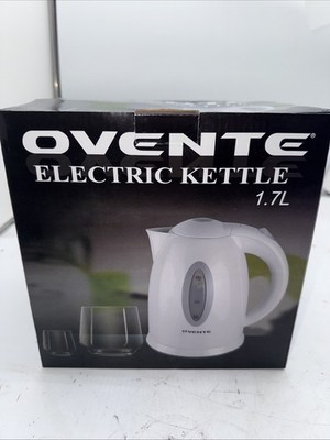OVENTE Electric Kettle, Hot Water, Heater 1.7 Liter - BPA Free Fast Boiling Cord