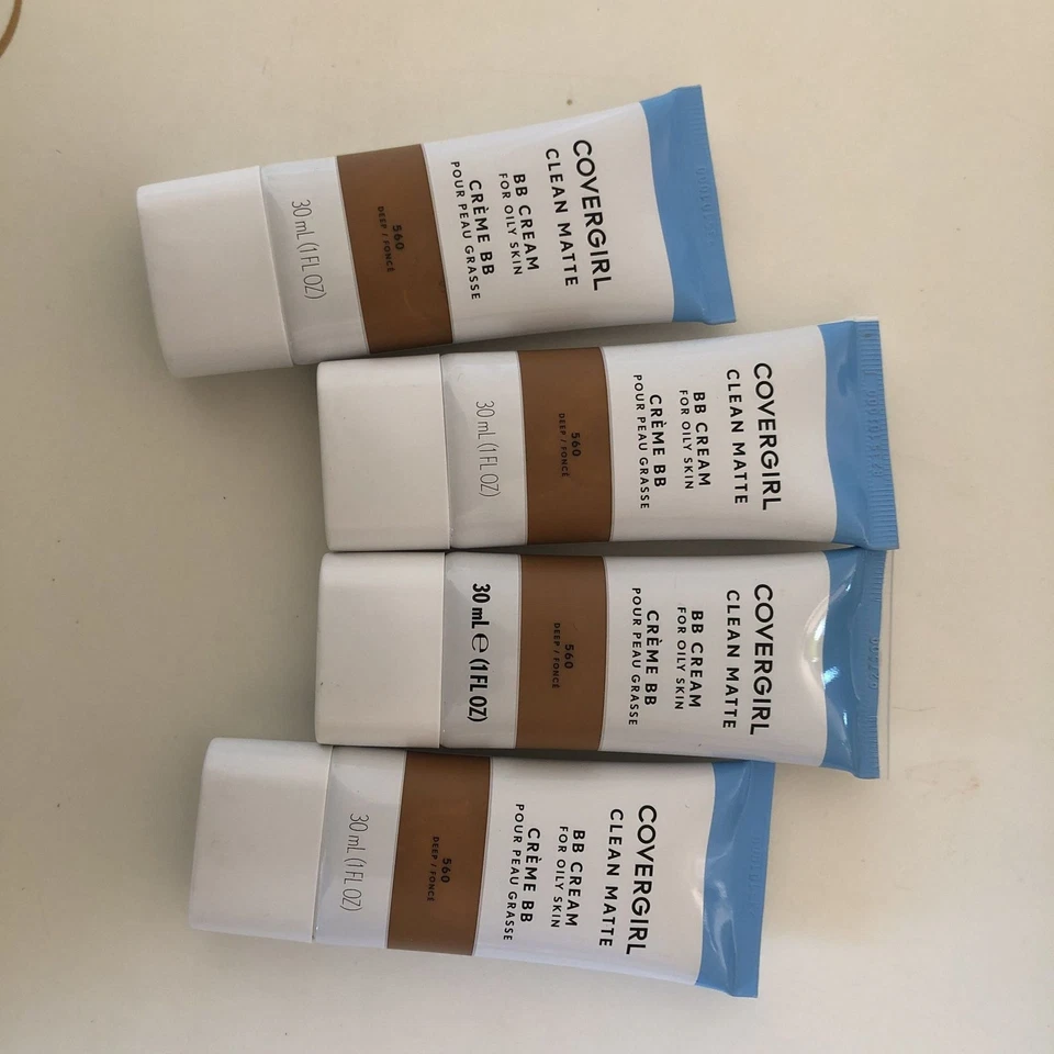 COVERGIRL Clean Matte BB Foundation - 560 Deep - 1 fl oz x 4 - Image 2 of 4