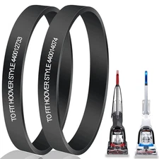 Replacement Vacuum Belts for Hoover Powerdash Pet Compact Carpet Cleaner - Compa