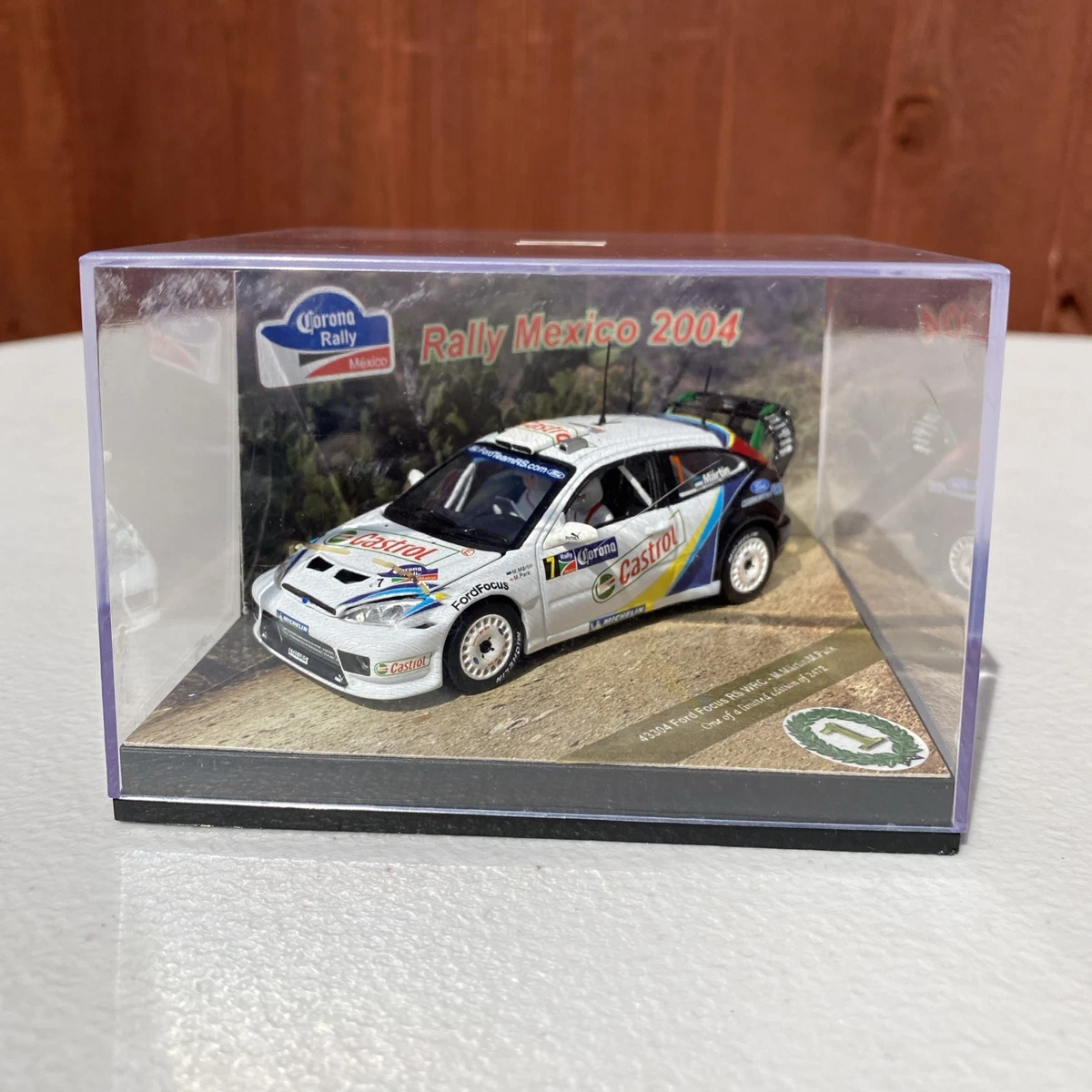 Miniature Skid 1/43 - Ford Focus WRC Portugal 1999 #7 Grist - SKW99005