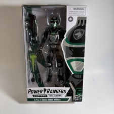 Power Rangers Lightning Collection SPD A-Squad Green Ranger Action Figure 2021