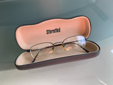 GIORGIO ARMANI AUTHENTIC EYEGLASSES FRAMES STEROFLEX CASE MADE IN ITALY