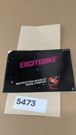 Excitebike  - Nintendo NES- Manual Only **NO GAME