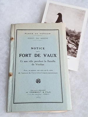 Une Notice sur LE FORT DE VAUX + une CPA militaria ww1. - Photo 1/4
