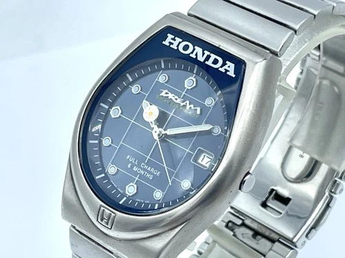 Rare HONDA DREAM Solar Men's Watch VS32-0A10 Secondary battery replaced