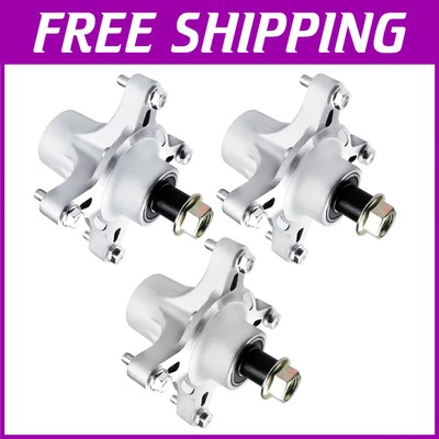 Precision Engineered 3-Pack Mower Spindles for Exmark & Toro TimeCutter Series