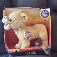 Disney The Lion King 2019 Simba 12  Plush Motion Talks moves Music  READ  