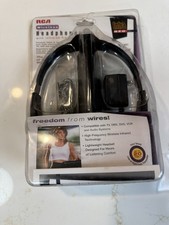RCA Wireless Headphones Infrared WHR50 TV DVD Audio System Lightweight New