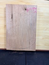 KORPUS GITAROWY PUSTY 1 SZTUKA ORZECH MAŚLANY 20X13,25X1,75B0092 7,5 FUNTA