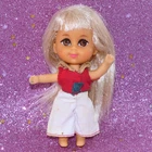 Vintage 1960s Mattel Liddle Kiddle LOLA Liddle Sailor doll w/ pants & top