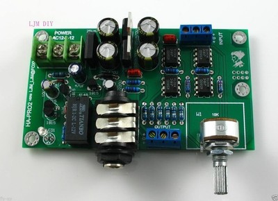 HA-PRO2 Headphone Amplifier Board Kits ultra-low noise Low distortion   #vn