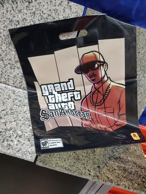 One- Grand Theft Auto San Andreas Midnight Club Bag PS2